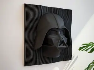 Darth Vader 3D Layered Wall Art – Star Wars Decor
