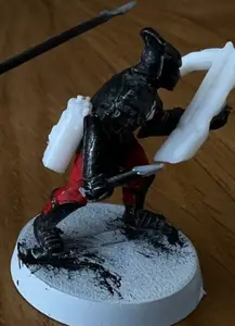 Miniature crossbow with quiver for tabletop