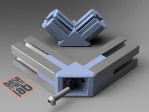 2020 2-Way 90° Corner Profile Connector