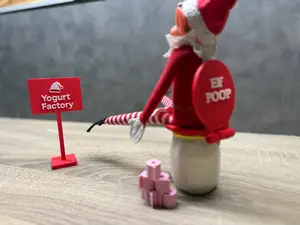 Elf on the shelf Poop toilet seat pour Lutin