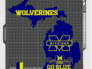 Michigan Mitten Desk/Wall Decor