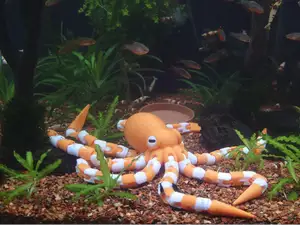 Realistischer Oktopus bewegliche Krake Articulated