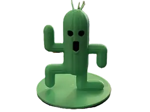 Final Fantasy 7 Cactuar Statue