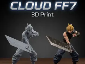 CLOUD STRIFE FF7 - Replica Non Ufficiale