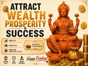 Lakshmi Goddess Statue | 3D Print