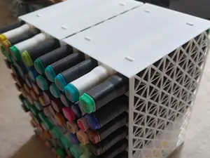 Marker holder 5x5 with meshed walls