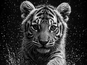 Bébé Tigre – Série bébé Animaux EASY PRINT