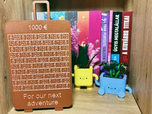 Adventure Savings Suitcase – 1000€ Money Challenge