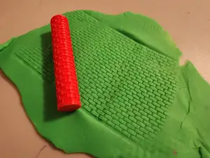 Play-Doh Rolling Pin - Bricks Pattern