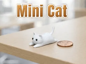 Mini Cat – Cute Support-Free Desk Buddy