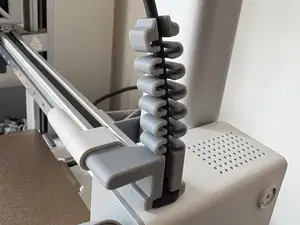 Soporte Cable Derecho Eje X (Bambulab A1)