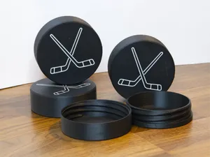 Hockey Puck Container