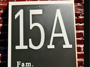 Modern Address Plaque | Custom House Number