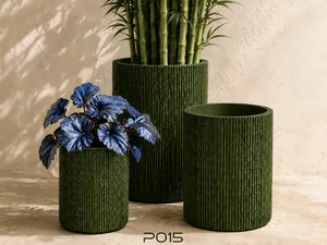 PO15 Sculptural Planter: Honeycomb Grid