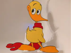 Alfred J. Kwak 2D Wand Deko