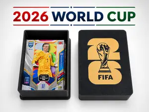 World Cup 2026 Sticker & Card Collector Box
