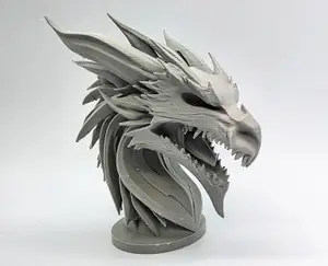 Forest Dragon Bust