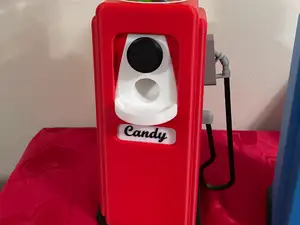 Vintage Gas Pump Gum Ball/Candy Machine