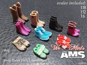 WLM - Prop Shoes Pack I