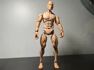 PLA-Boy 2.0: Articulated Artist Mannequin Dummy