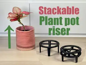 Stackable Plant Pot Elevator (Plant Saucer Riser)
