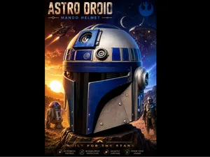 Astro droid/Mando helmet