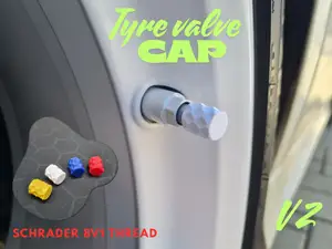 Tyre valve cap - V2 - schrader 8V1 thread