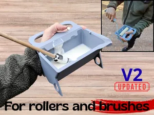 Hand Held Paint Tray v2