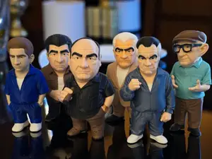 The Sopranos Cartoon Mafia Italian Mobsters Show