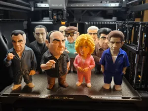 The Sopranos Cartoon Mafia Italian Mobsters Show