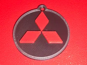 Portachiavi Logo Mitsubishi