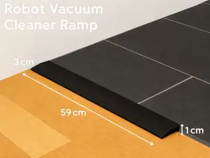 Smooth transition ramp for your robot vacuum
