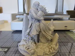 Claire and Jamie - Fateful Embrace (Outlander)