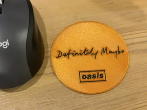 Definitely Maybe coaster