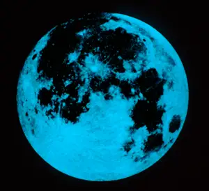 Glow in the dark Moon - Lithopane Effect