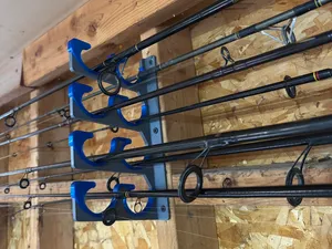Fishing Rod Holder (Wall or Ceiling)