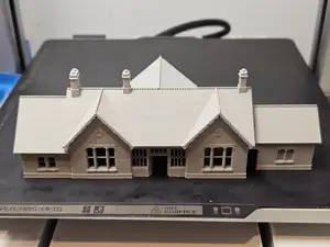 N-gauge Railway Station (medium)