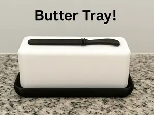 Butter Tray and Knife Combo