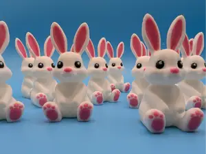 Cute Bunny - figurine or keychain