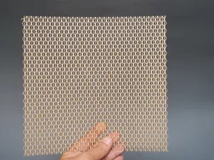 Diamond Weave Mesh Panel Woven Ribbon Lattice
