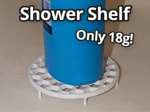 Simple Shower Shelf