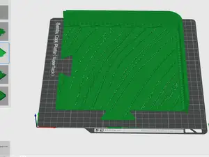 Molde para concreto com textura madeira