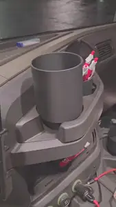 Cup holder size adapter for volvo fm trucks