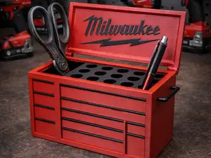 The Toolbox Pen Holder (Milwaukee Tool Edition)