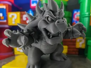 Bowser Super Mario enragé
