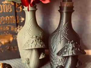 Gothic Zaubertrankflasche für Vase & Kerzenhalter