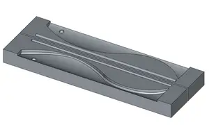 Fishing lure mold