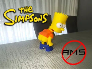 BART SIMPSON TRASERO - NO AMS / WITH AMS