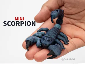Mini Articulated Scorpion | Multi-Part