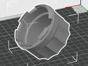 ATV hub cap